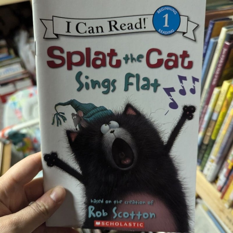 Splat the Cat Sings Flat