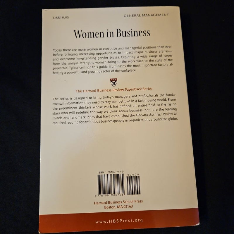 Harvard Business Review on Women in Business