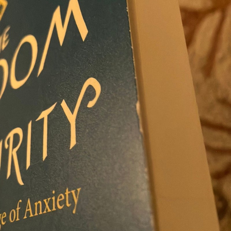 The Wisdom of Insecurity