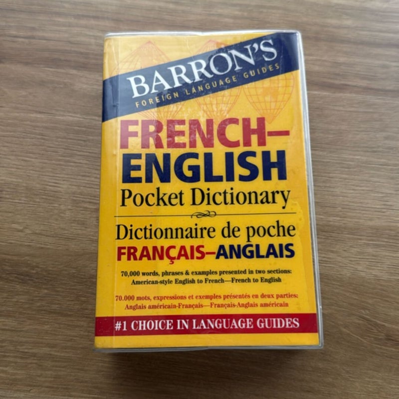 Barron's French-English Pocket Bilingual Dictionary