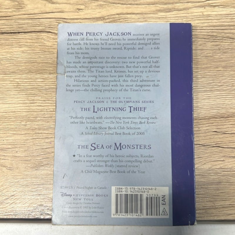 Percy Jackson and the Olympians, Book Three the Titan's Curse (Percy Jackson and the Olympians, Book Three)