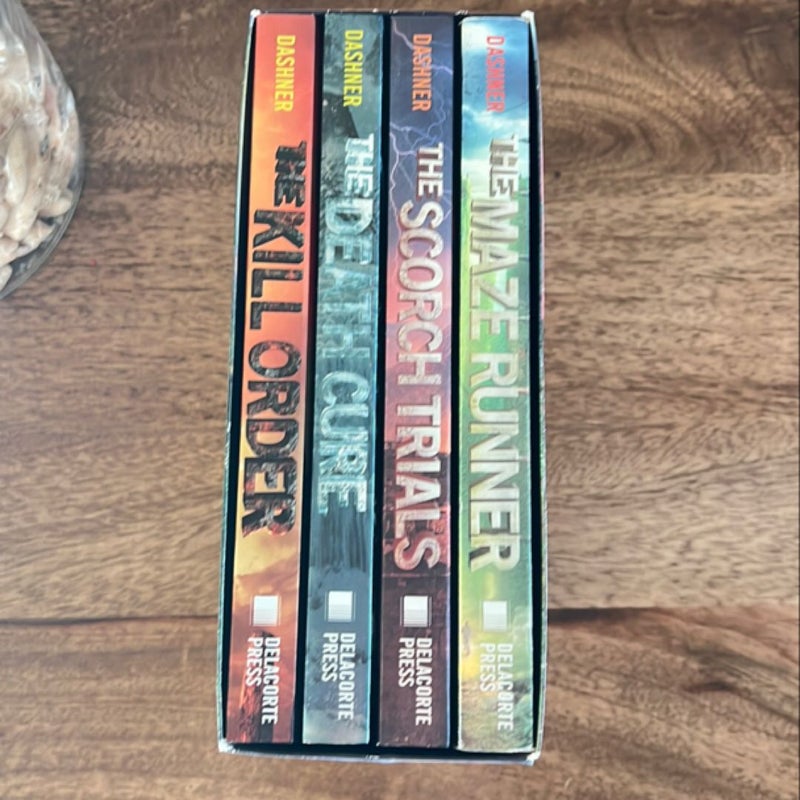 The Maze Runner Series (4-Book)