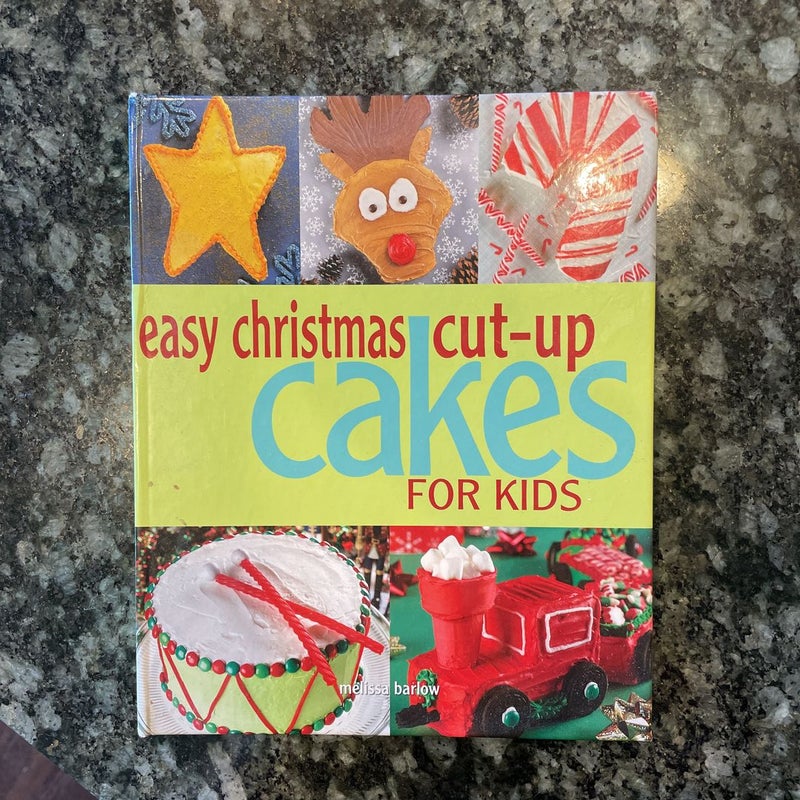 Easy Christmas Cut-Up Cakes for Kids
