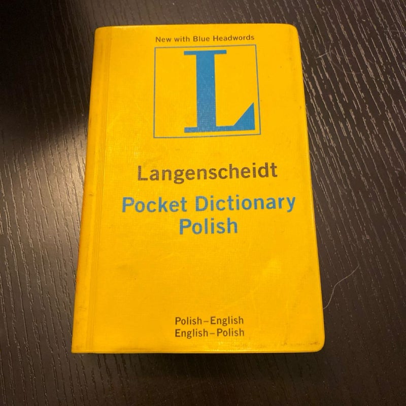 Langenscheidt Pocket Dictionary Polish