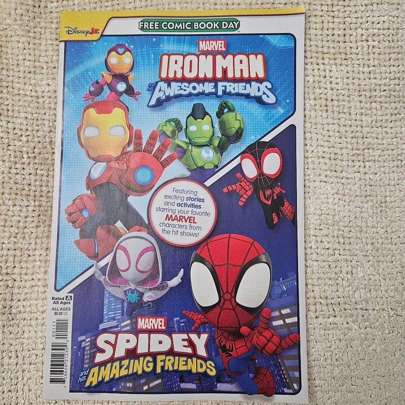 FCBD 2025 Ironman and his awesome friends/ Spidey and his amazing friends. 