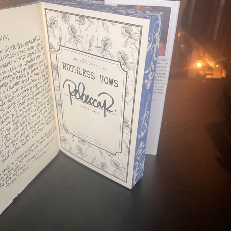 Owlcrate Signed Ruthless Vows