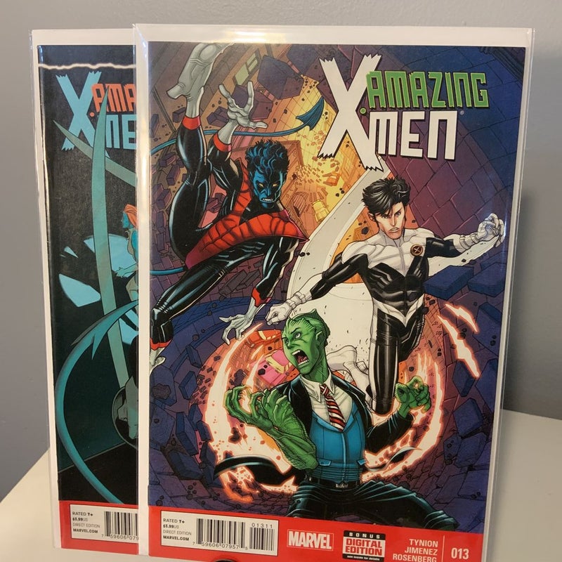 Amazing X-Men Issues 7-14