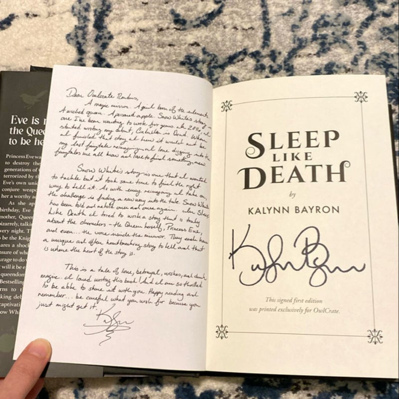 Sleep Like Death - Owlcrate Edition