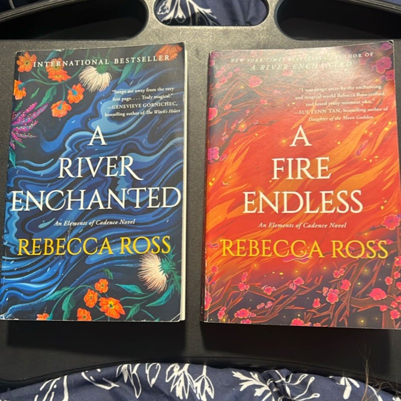 A River Enchanted and A Fire Endless Bundle (Elements of Cadence)