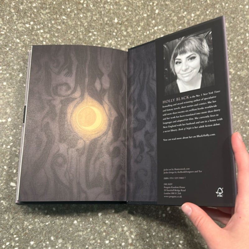 Book of night illuminate digital signatue 
