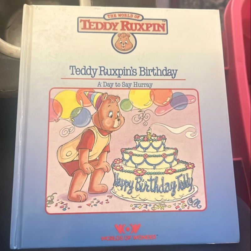 Teddy Ruxpin's Birthday