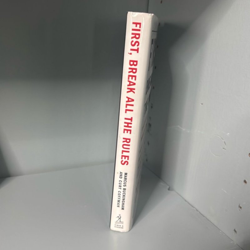 First, Break All the Rules by Gallup