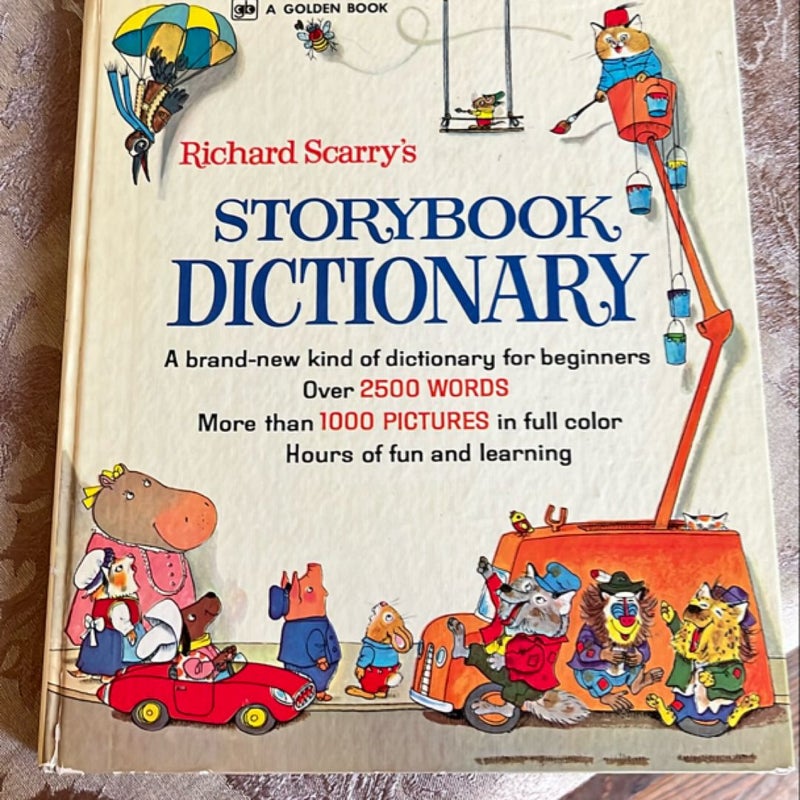 Richard Scarry’s Storybook Dictionary 