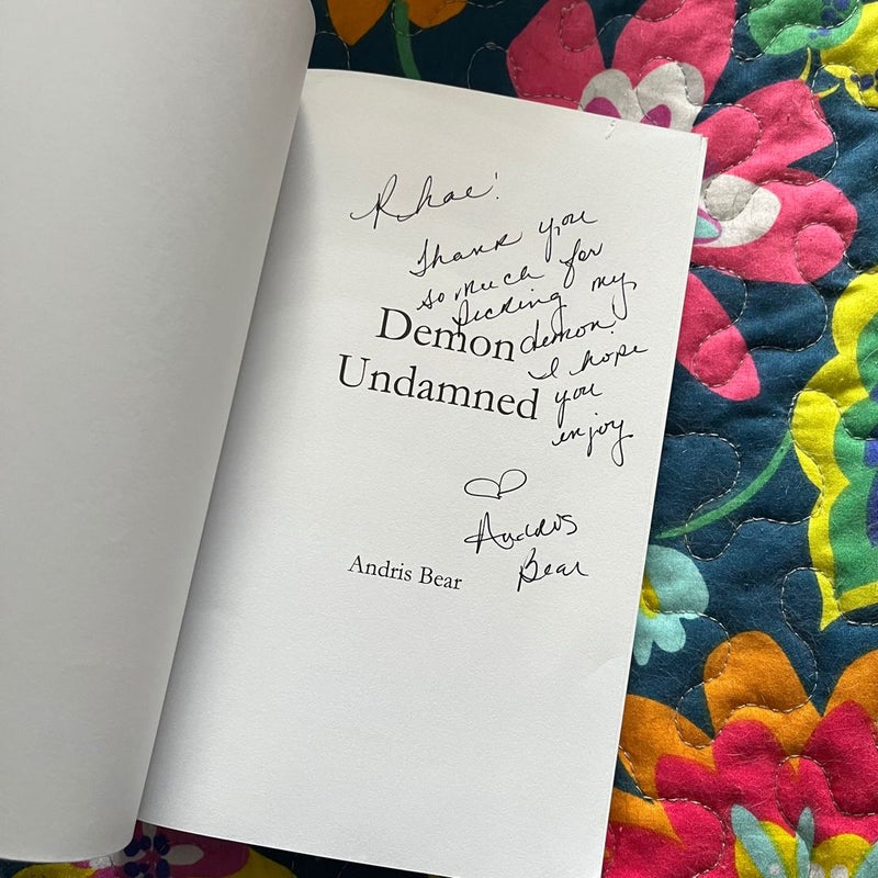 Demon Undamned (signed)