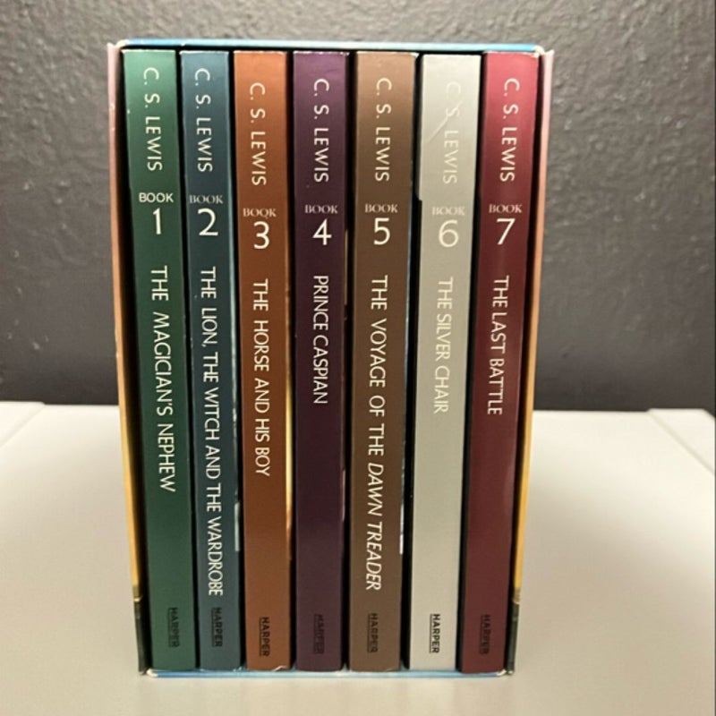 The Chronicles of Narnia Movie Tie-In 7-Book Box Set