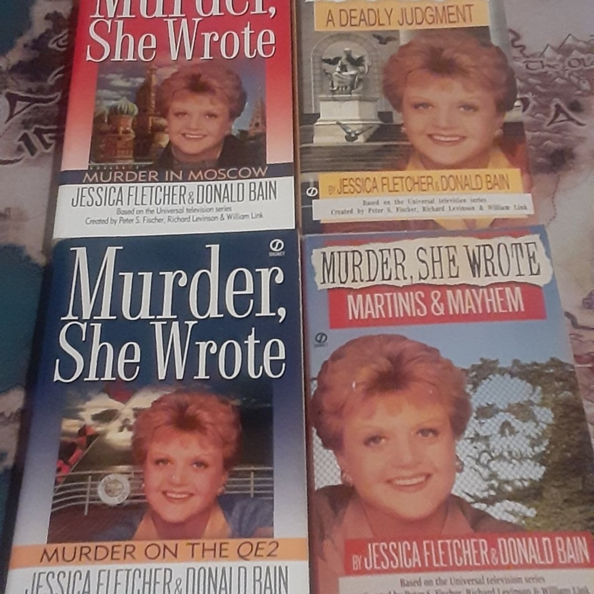 Murder, She Wrote: a Deadly Judgment, Murder on the QE2, Martinis and ...