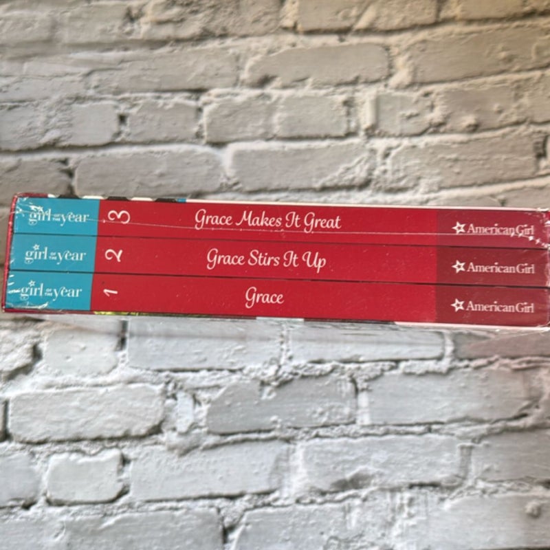 American Girl Grace 3 Book Set
