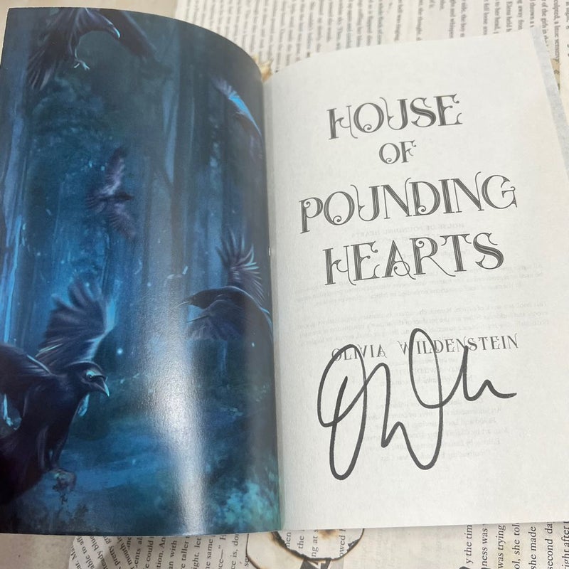 House of  beating wings Kingdom Of Crows 0-4 oop indie covers signed Olivia