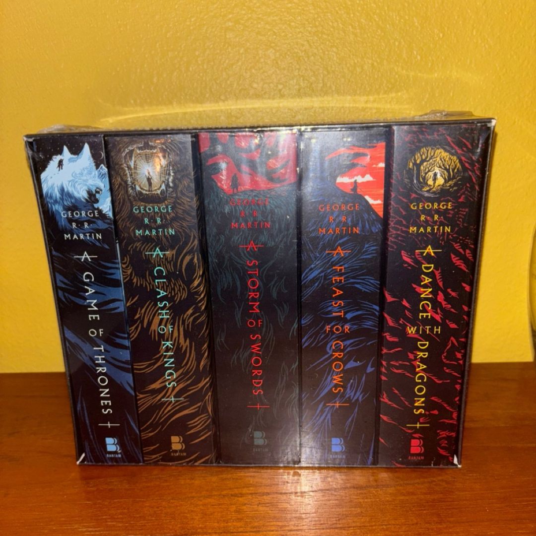 George R. R. Martin's a Game of Thrones 5-Book Boxed Set (Song of Ice and Fire Series)