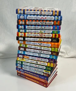 Diary of a wimpy kid—books 1-16+Awesome friendly kid books as well