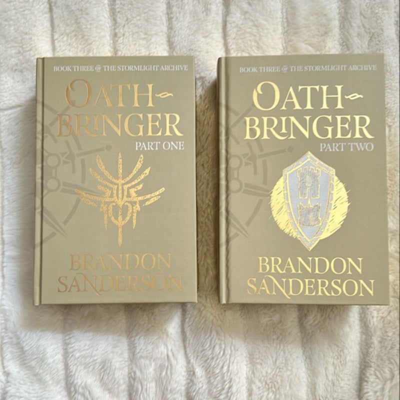 Oathbringer Parts One and Two (Fairyloot)