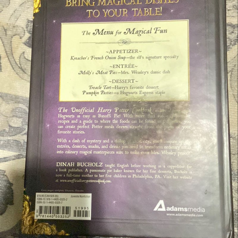 The Unofficial Harry Potter Cookbook