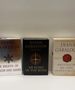 Outlander Series Bundle “B” (Books 6: A Breath of Snow &Ashes) (Book 7: An Echo In The Bone) (Book 8:Written In My Own Hearts Blood) 