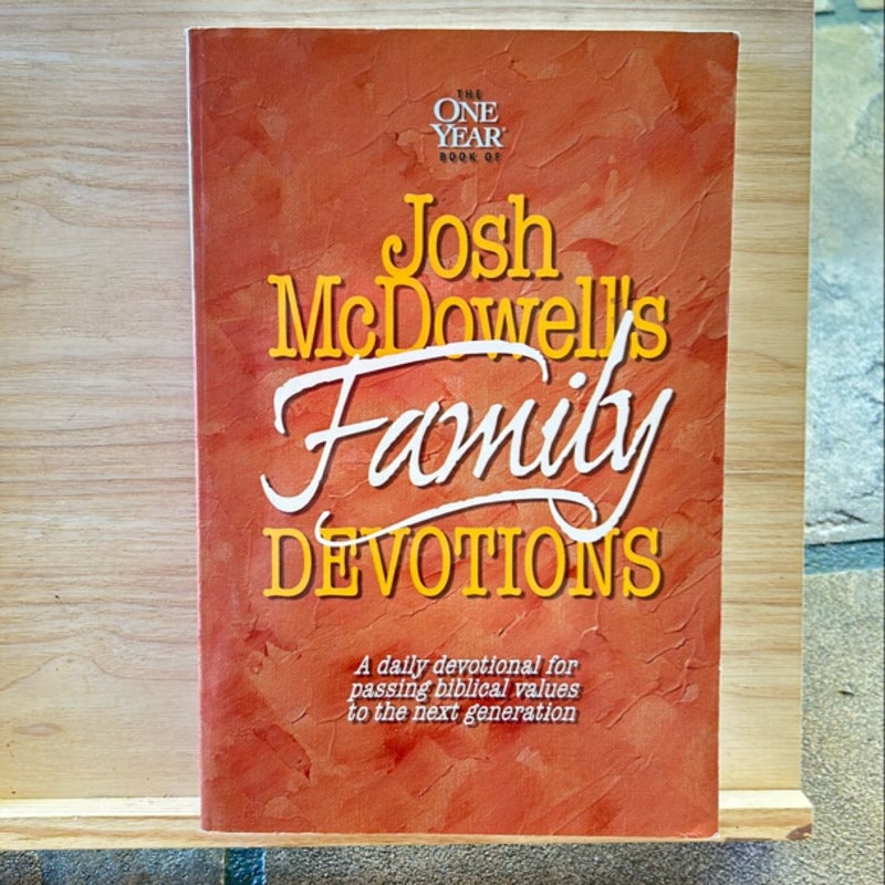 The One Year Book of Family Devotions