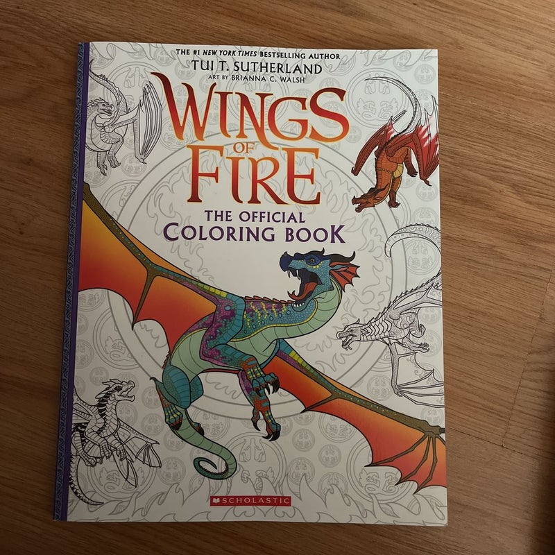 Official Wings of Fire Coloring Book