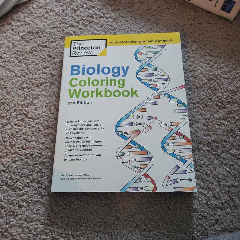 Biology Coloring Workbook, 2nd Edition