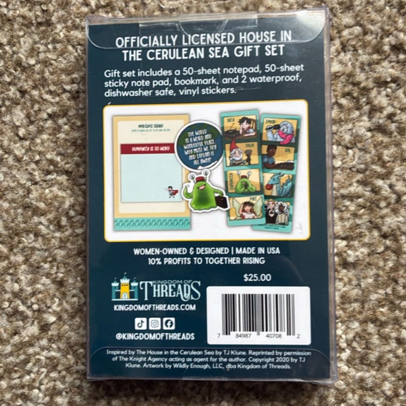 House in the Cerulean Sea gift set