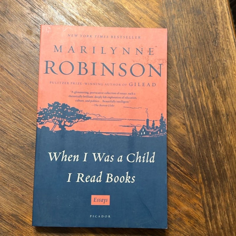 When I Was a Child I Read Books