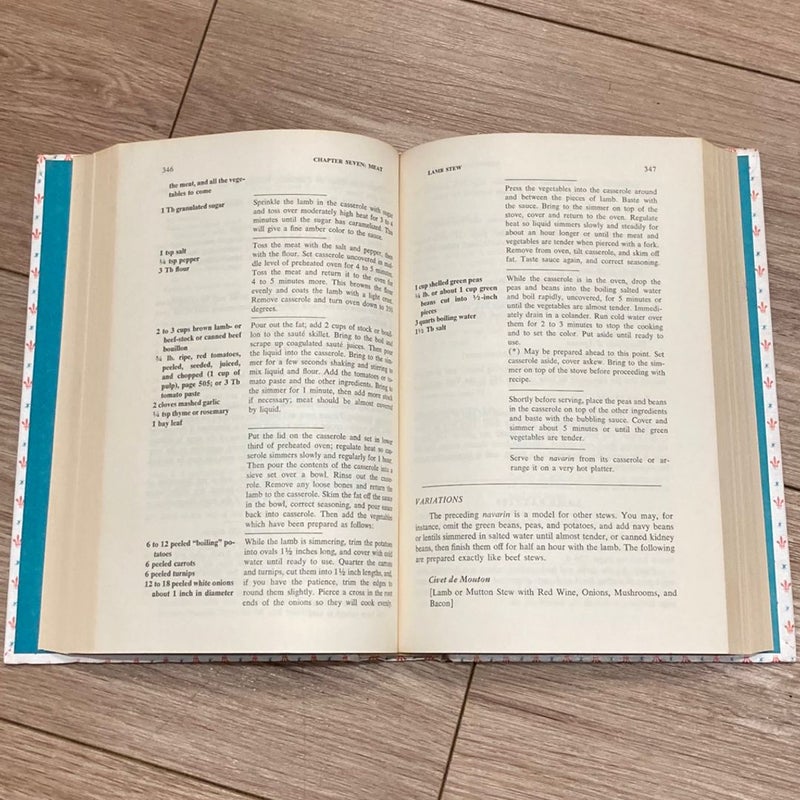 RARE Vintage 1961 Julia Child Mastering the Art of French Cooking Volume 1