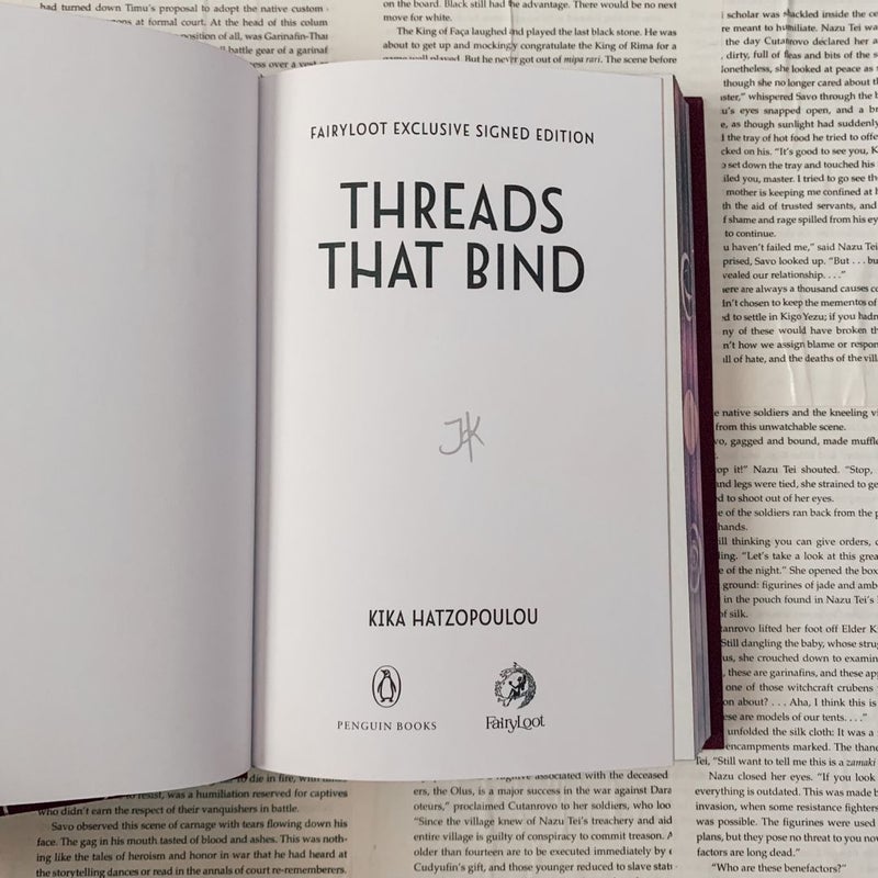 Threads That Bind (FAIRYLOOT EDITION)