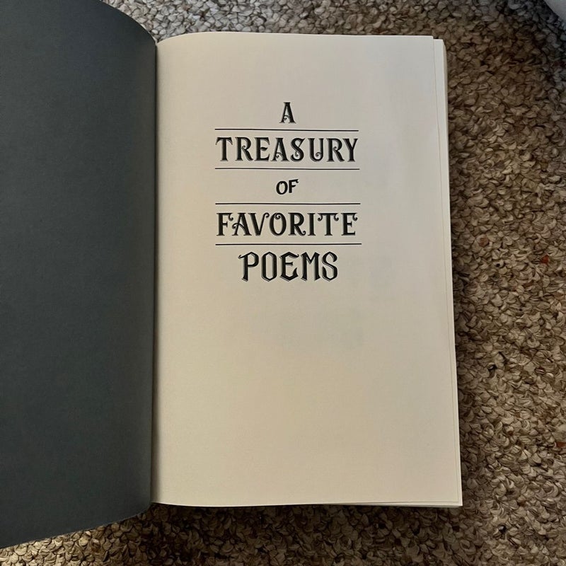 A Treasury of Favorite Poems
