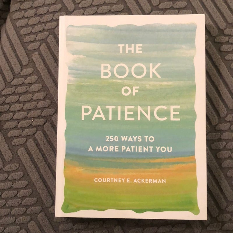 The Book is Patience