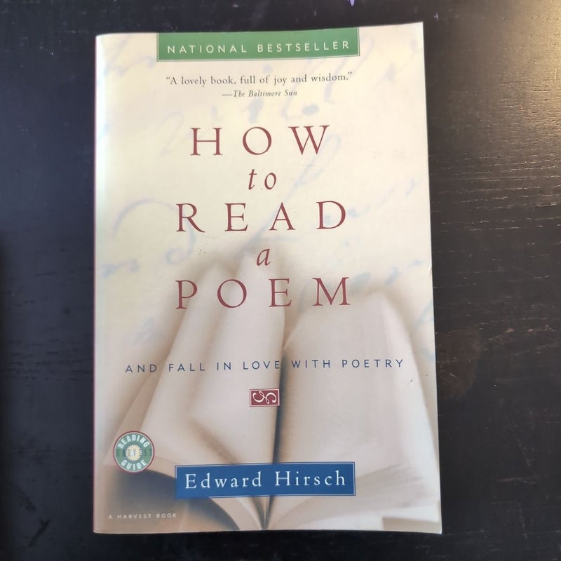 How to Read a Poem