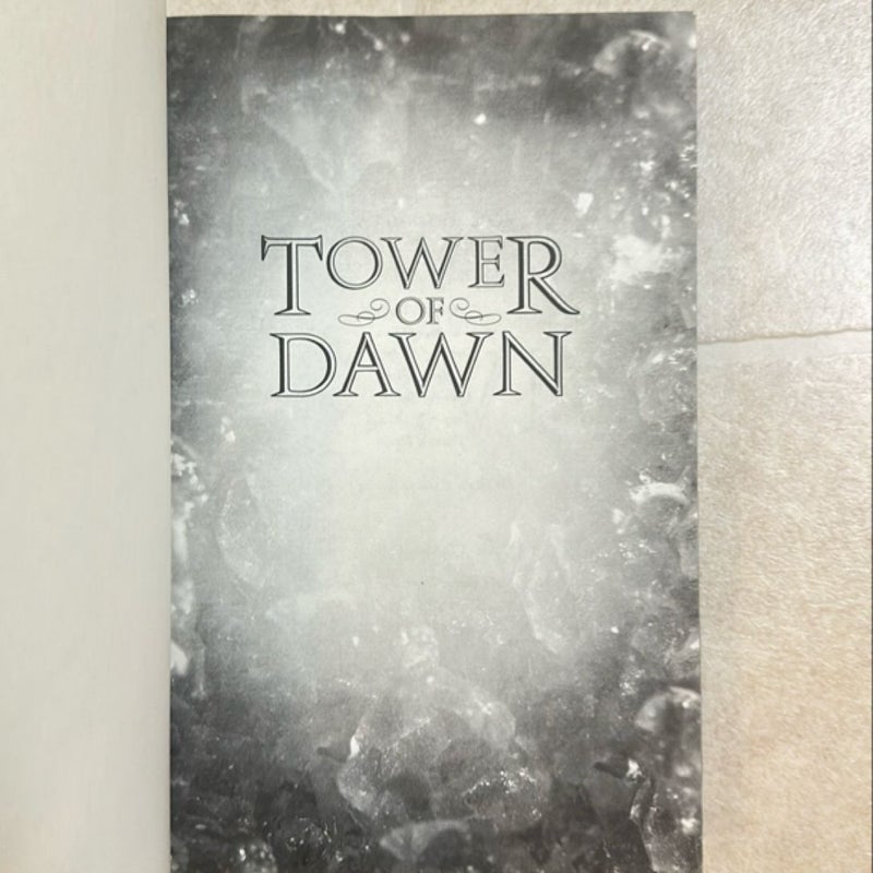 Tower Of Dawn - 1st edition - missing dust jacket