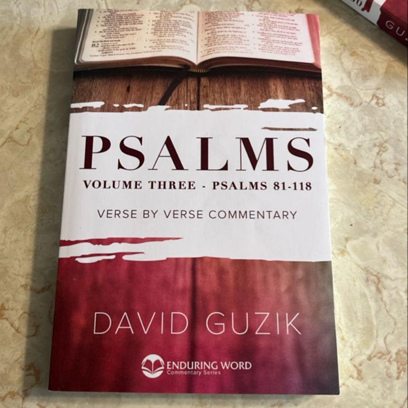 Psalms commentary bundle of 3