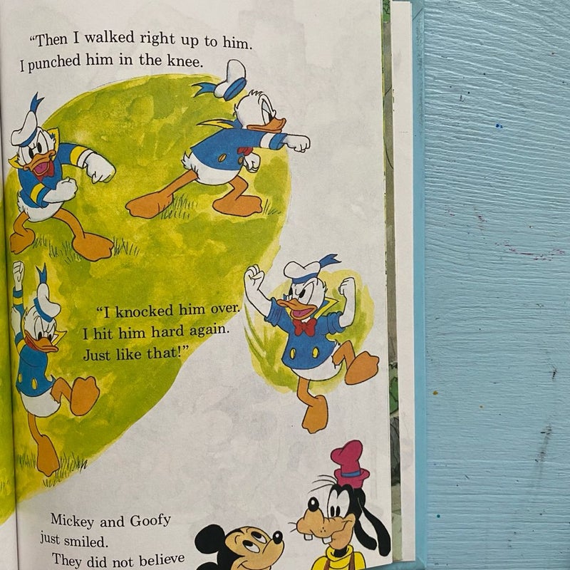 80s Vintage Disney Donald Duck’s Tallest Tales Picture Book