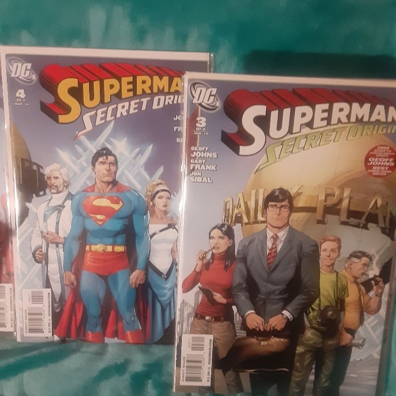 Superman Secret Origins 1,2,3,4,5,6 