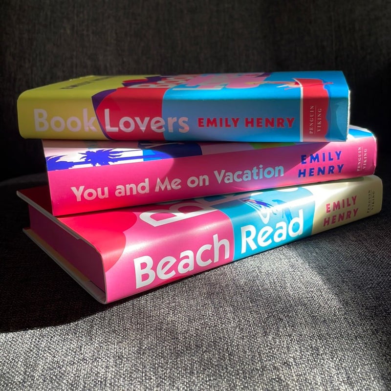 Illumicrate: Emily Henry, Beach Read, You and Me on Vacation, Book Lovers