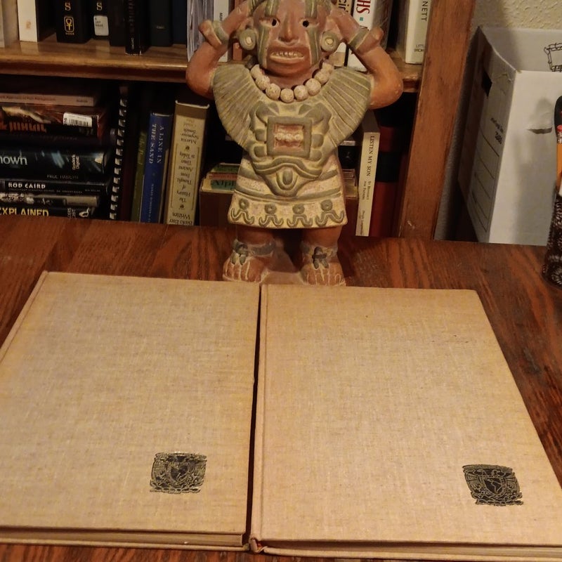 Codice Xolotl 2 volume 1980 Very Rare set by Miguel Leon Portilla by ...