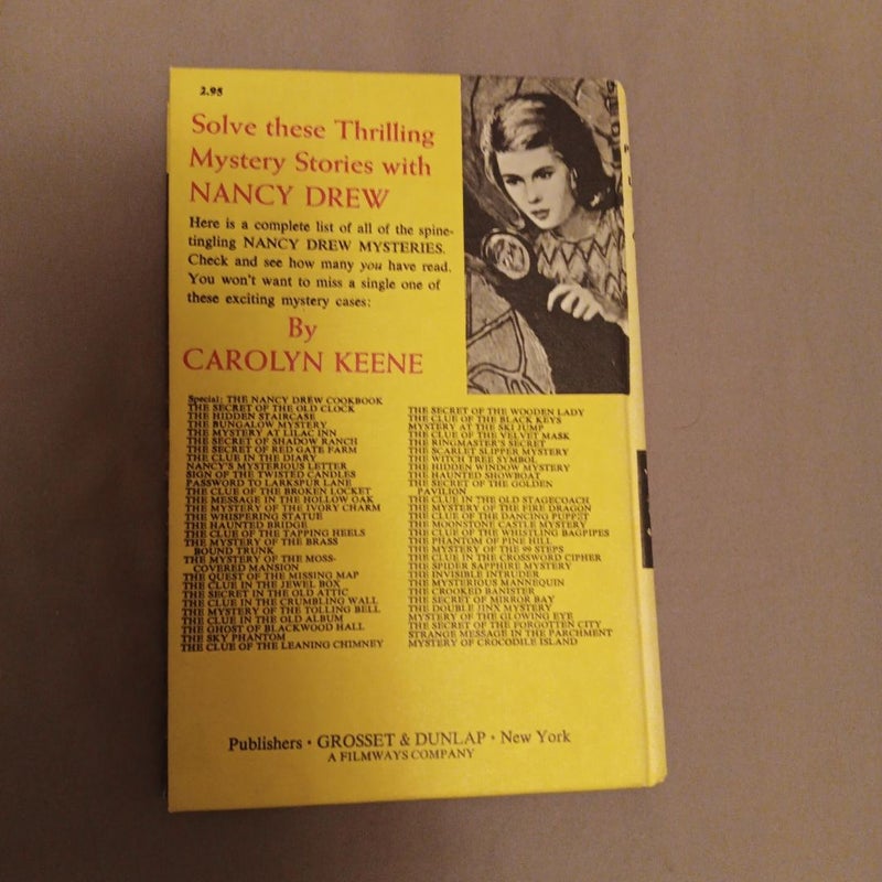 Vintage 1966 Nancy Drew Mystery Password To Larkspur Lane