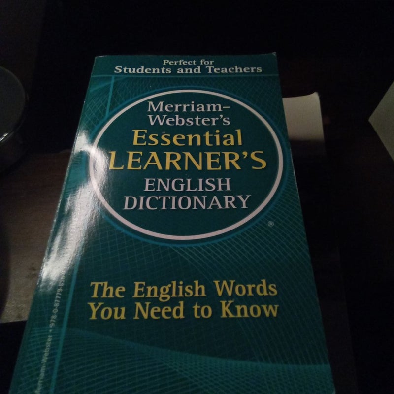 Merriam-Webster's Essential Learner's English Dictionary