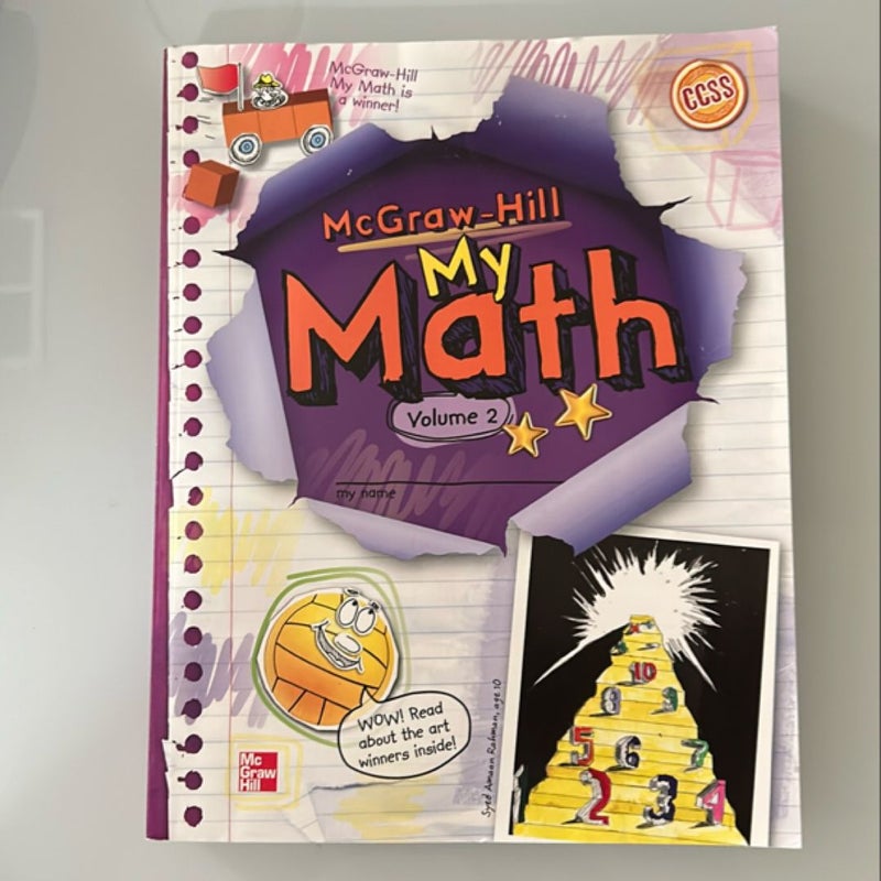 McGraw-Hill My Math, Grade 5, Student Edition, Volume 2