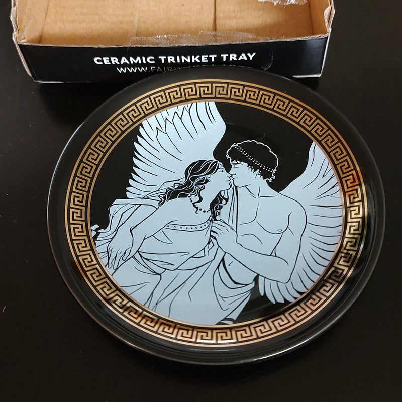 Cupid and Psyche trinket dish--Fairyloot box January 2021