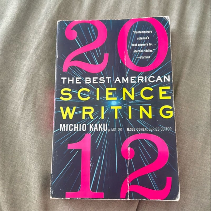 The Best American Science Writing 2012