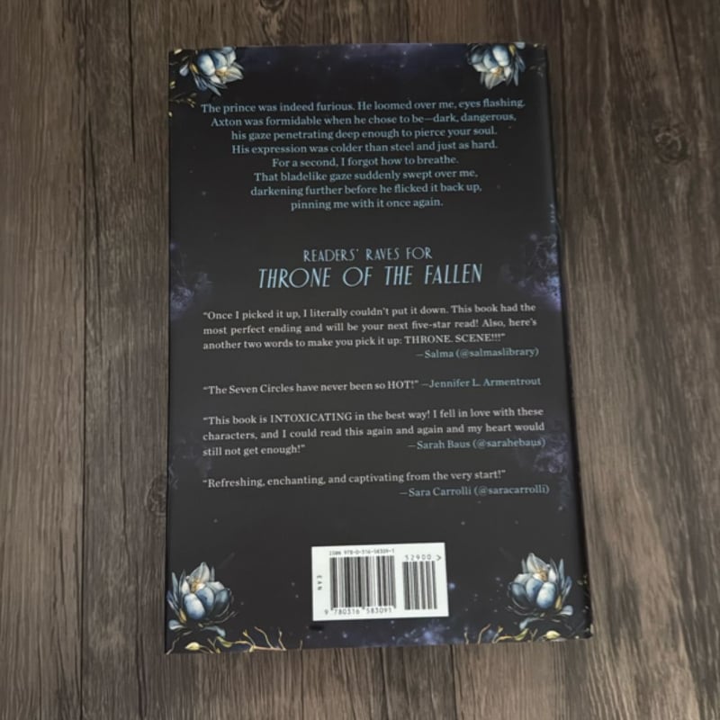 Throne of Secrets A Prince of Sin Novel