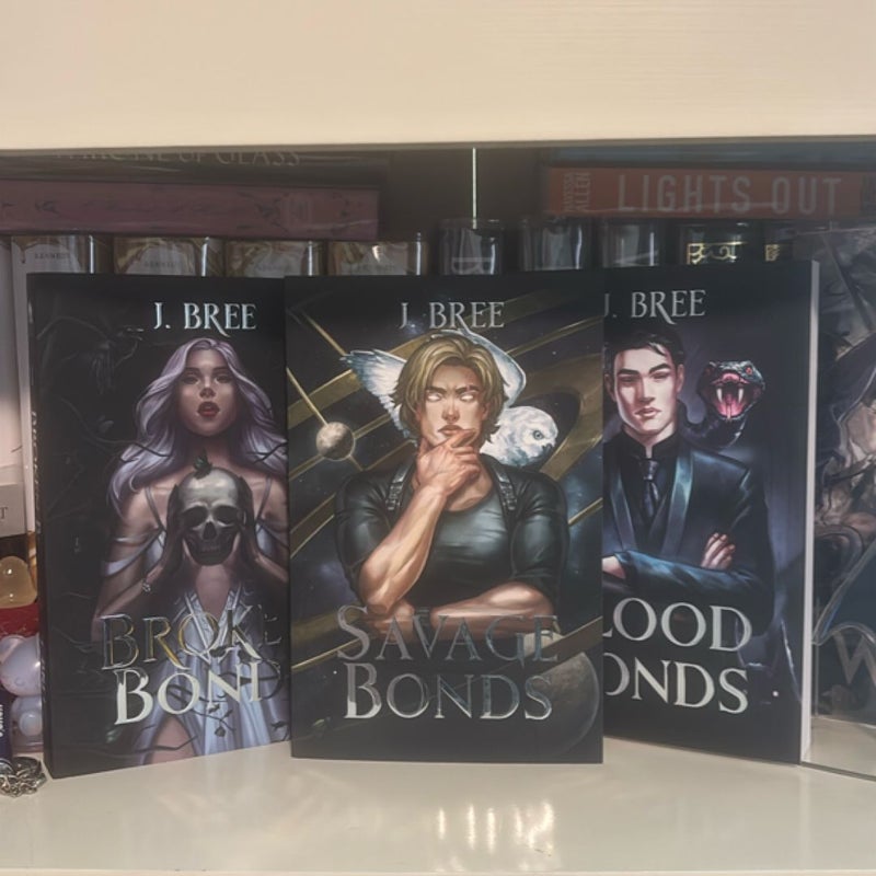 Broken Bonds//Savage Bonds//Blood Bonds